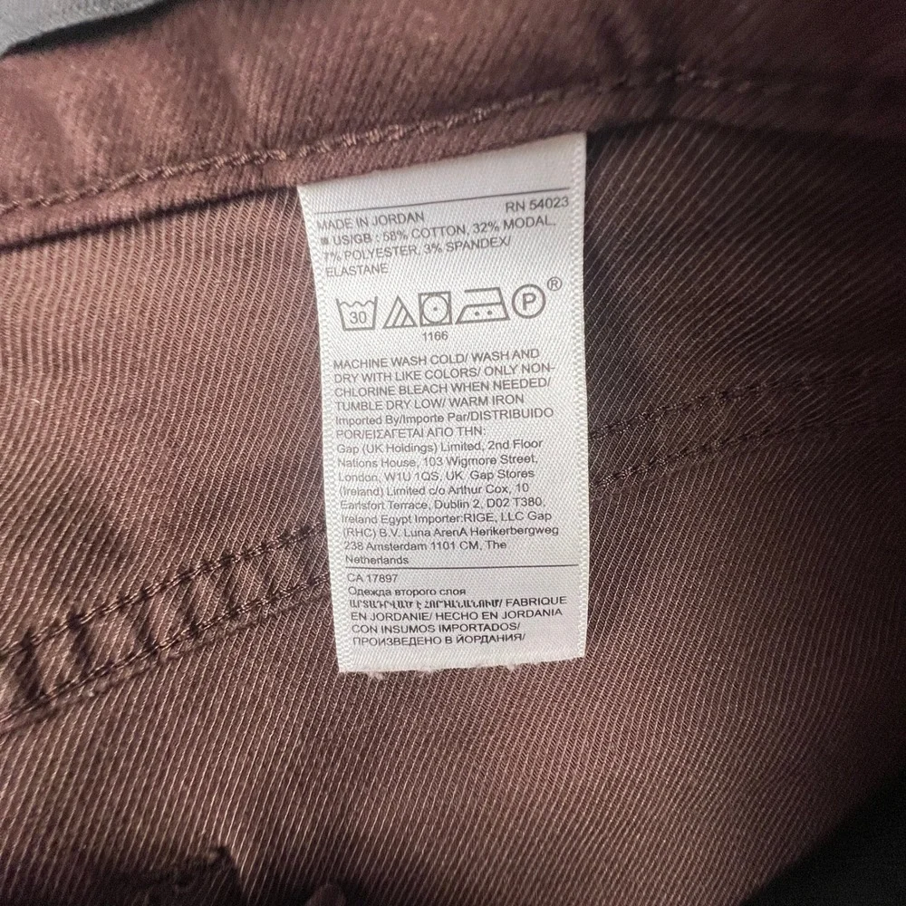 Banana Republic Traveler Pants Mens 34x34 Brown Athletic Tapered Twill Casual